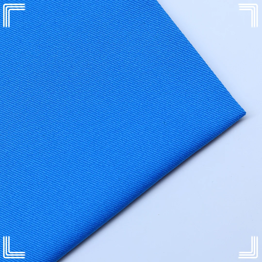 10856斜纹纱卡全棉梭织面料