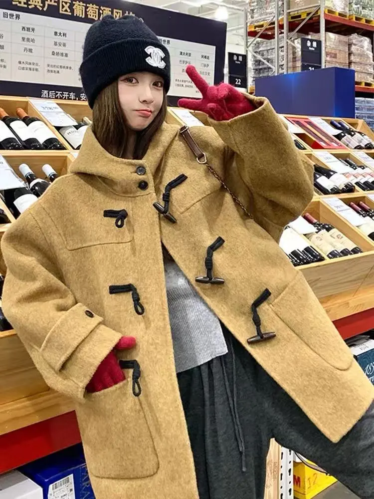 ?小个子必备！韩系短款大衣