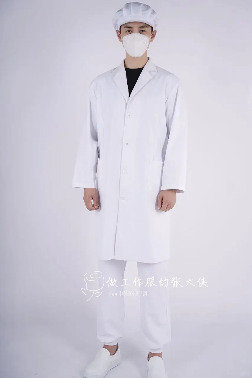 ?食品工厂的时尚秘密：白大褂加全包围帽子