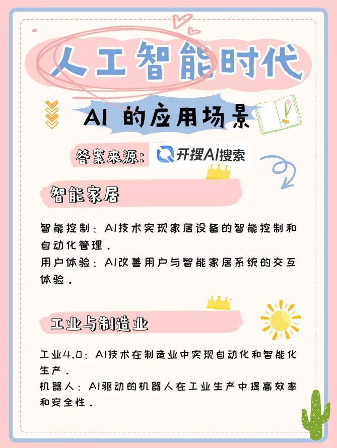 ?️人工智能时代Ai的应用场景有哪些❓