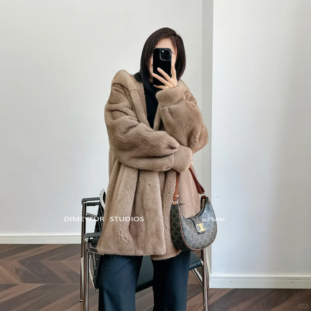 ?年轻款皮草，温柔又飒