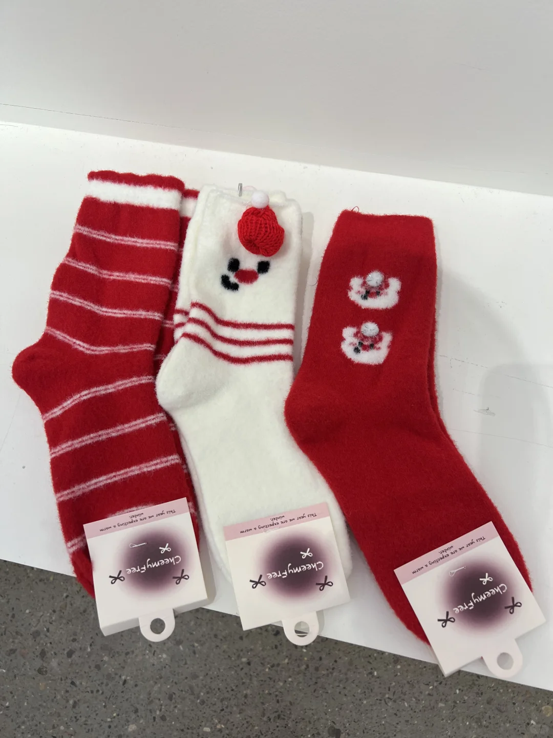 可可爱爱的圣诞袜｜提前过圣诞?