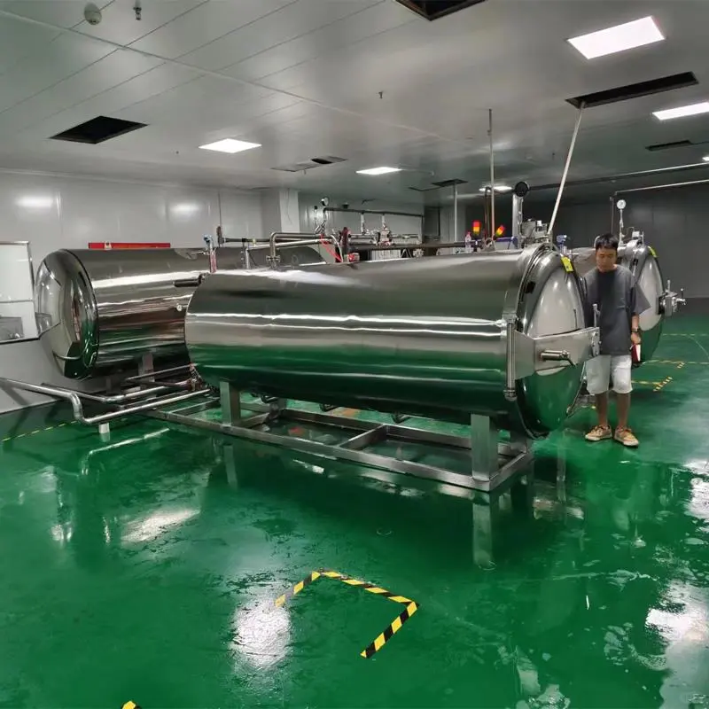 咸鸭蛋高压杀菌锅如何定制