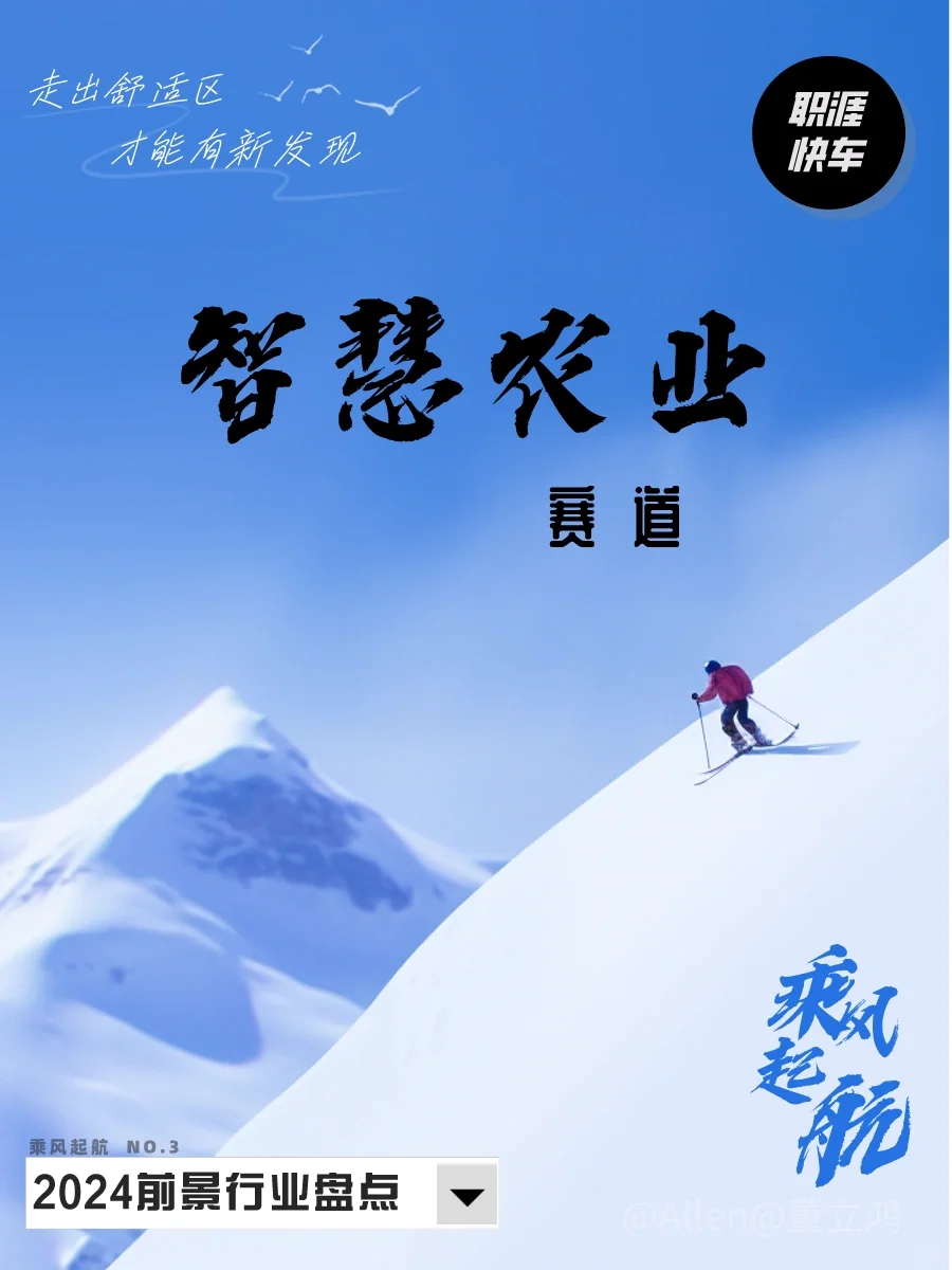 2024前景行业盘点NO.3——智慧农业