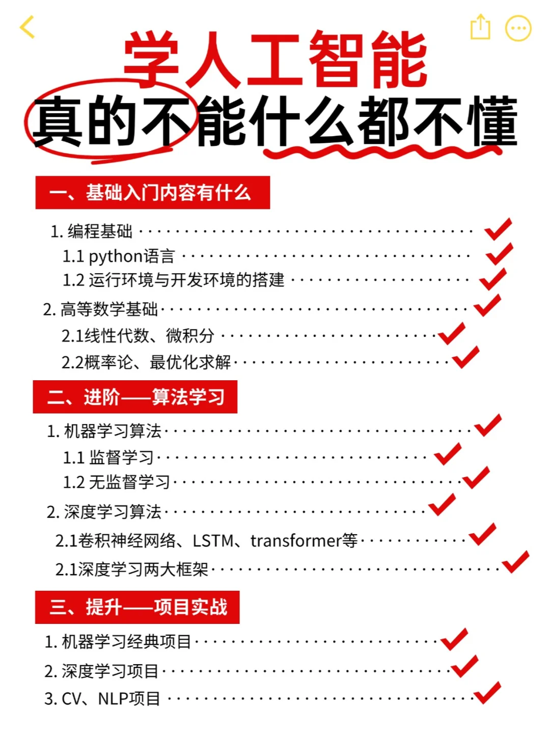 2025这样学人工智能，还是太全面了！