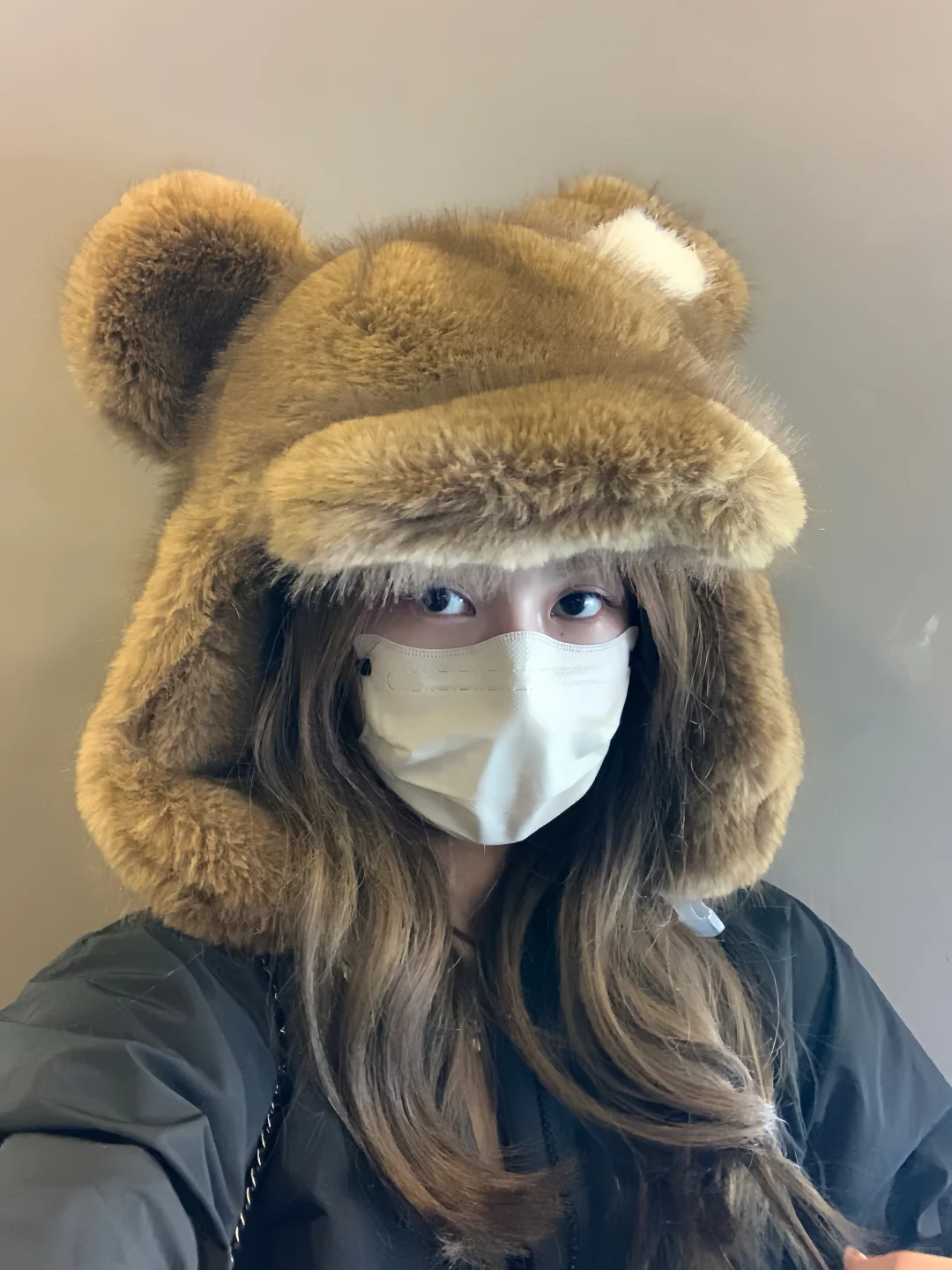 熊头熊脑的?太可爱了噜！