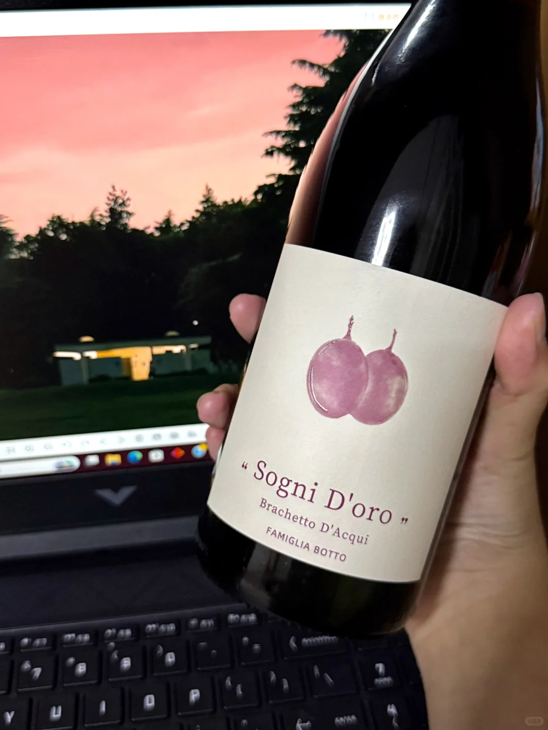 我天！！人生第一支伟大的甜红！！?