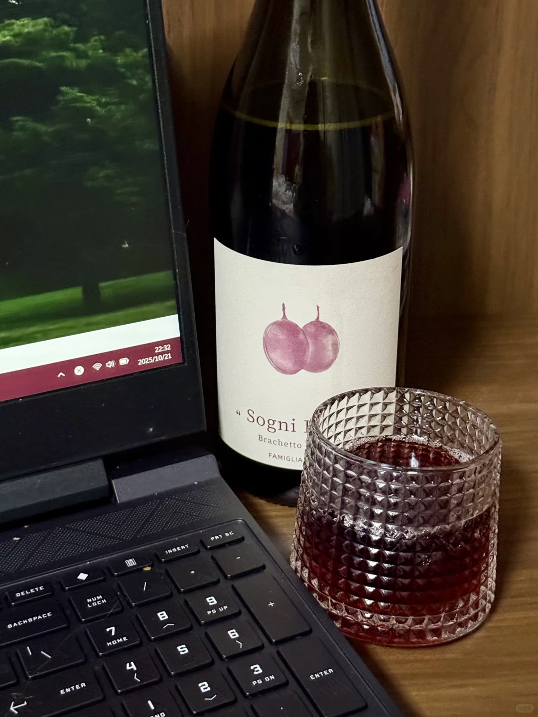 我天！！人生第一支伟大的甜红！！?