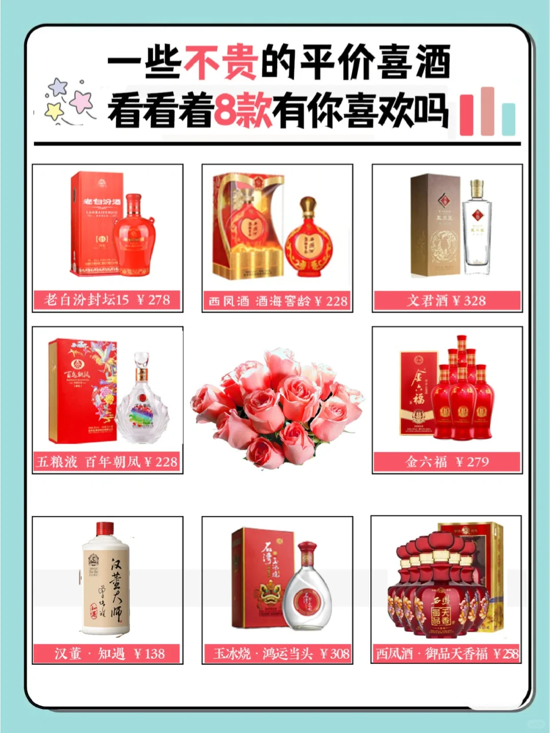 ?好喝不贵的8款酒?总有一款适合你