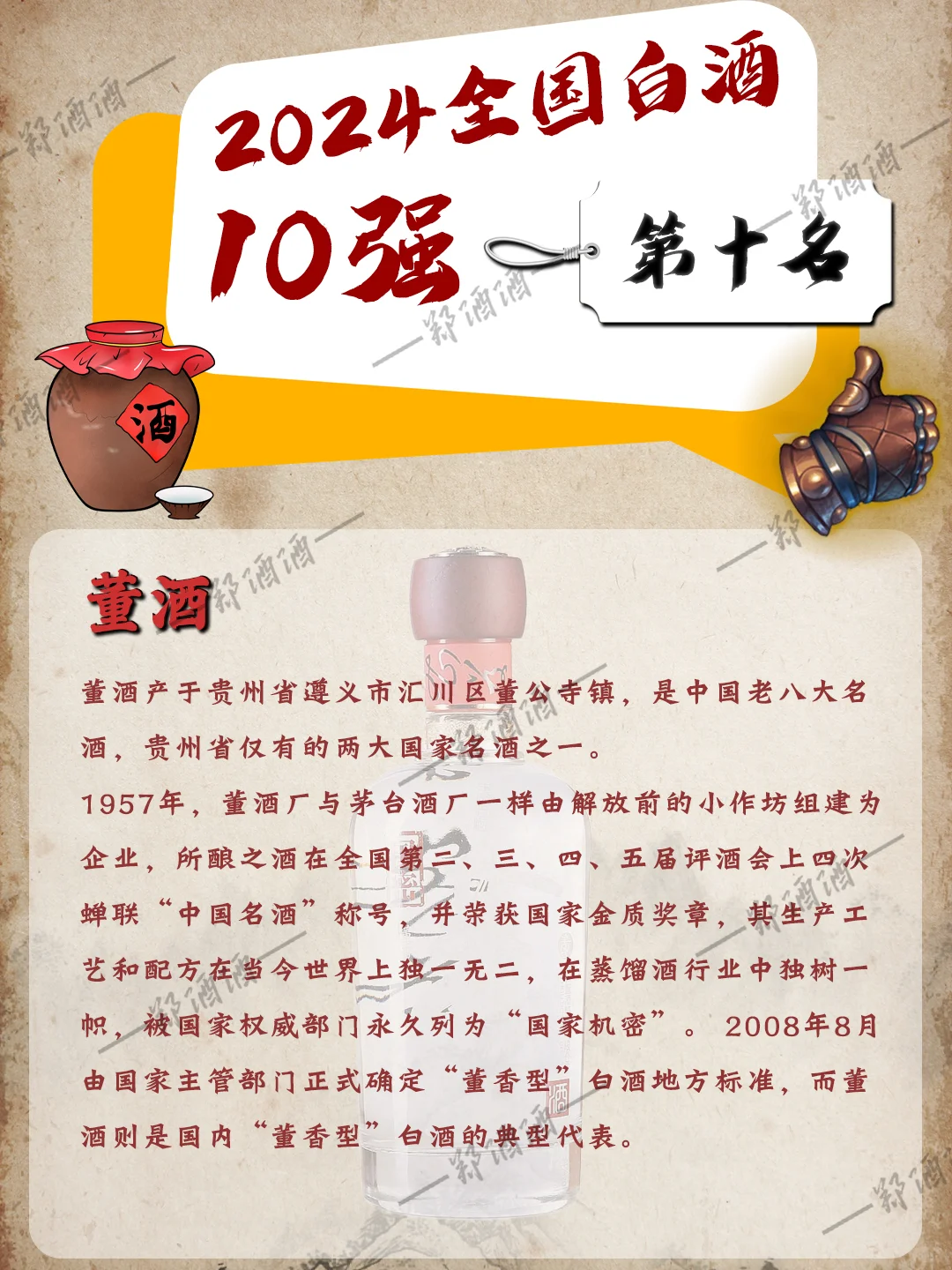 你的强来啦~24年白酒十强盘点——上篇