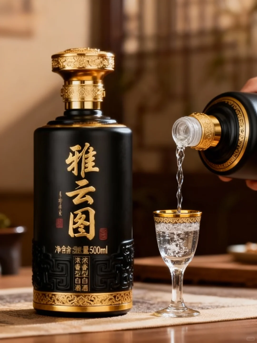 “雅云图 ” 酒瓶包装设计分享