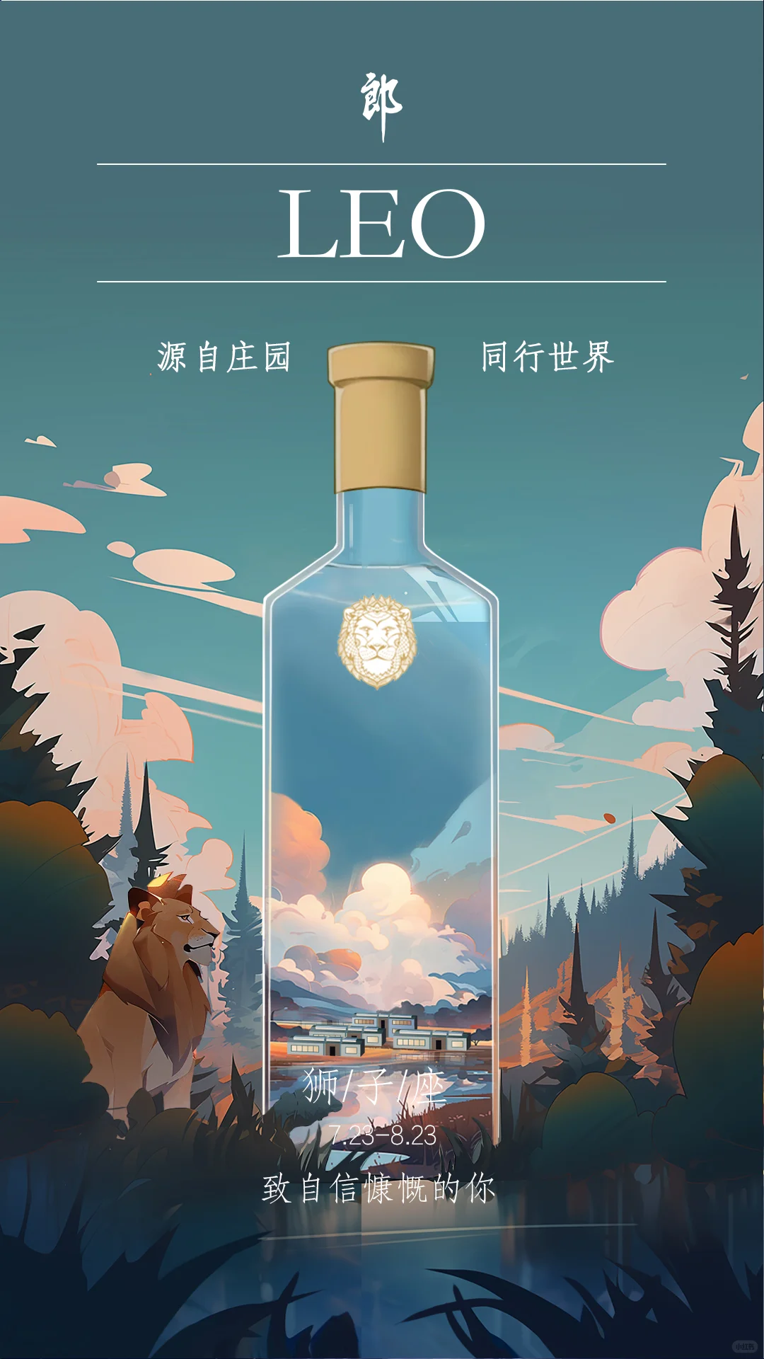 这个白酒有点意思，找找有没有你的星座