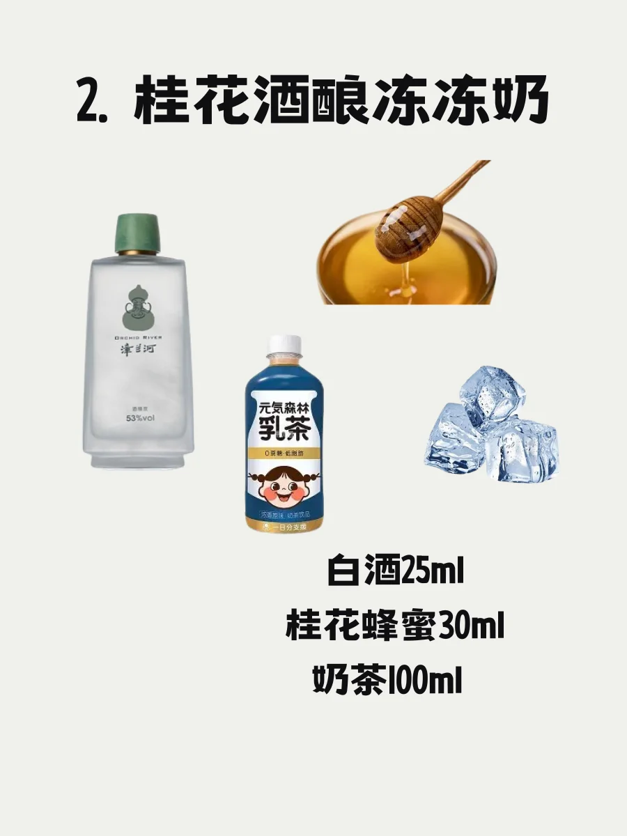 便利店微醺｜ 9杯白酒调酒公式！仙女快乐水