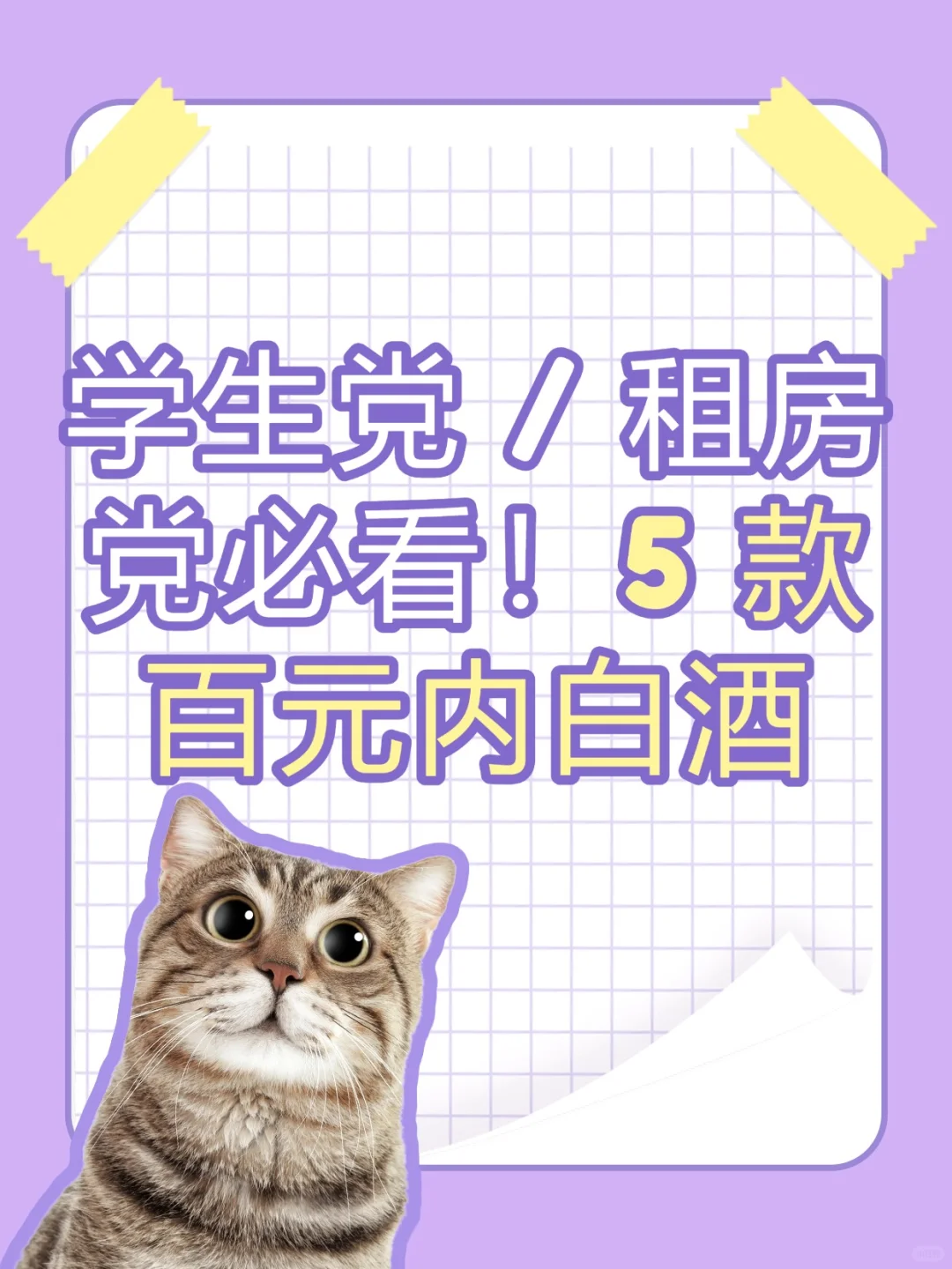 学生党 / 租房党必看 百元内好喝白酒清单