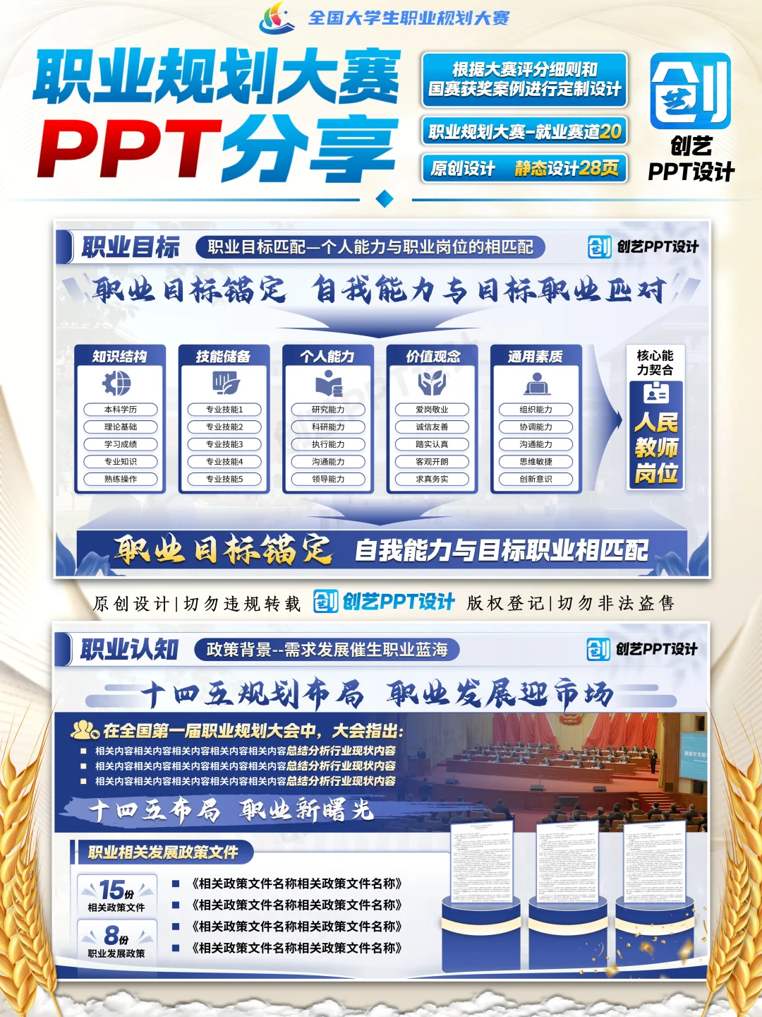 智能制造工程师的职业规划大赛PPT?