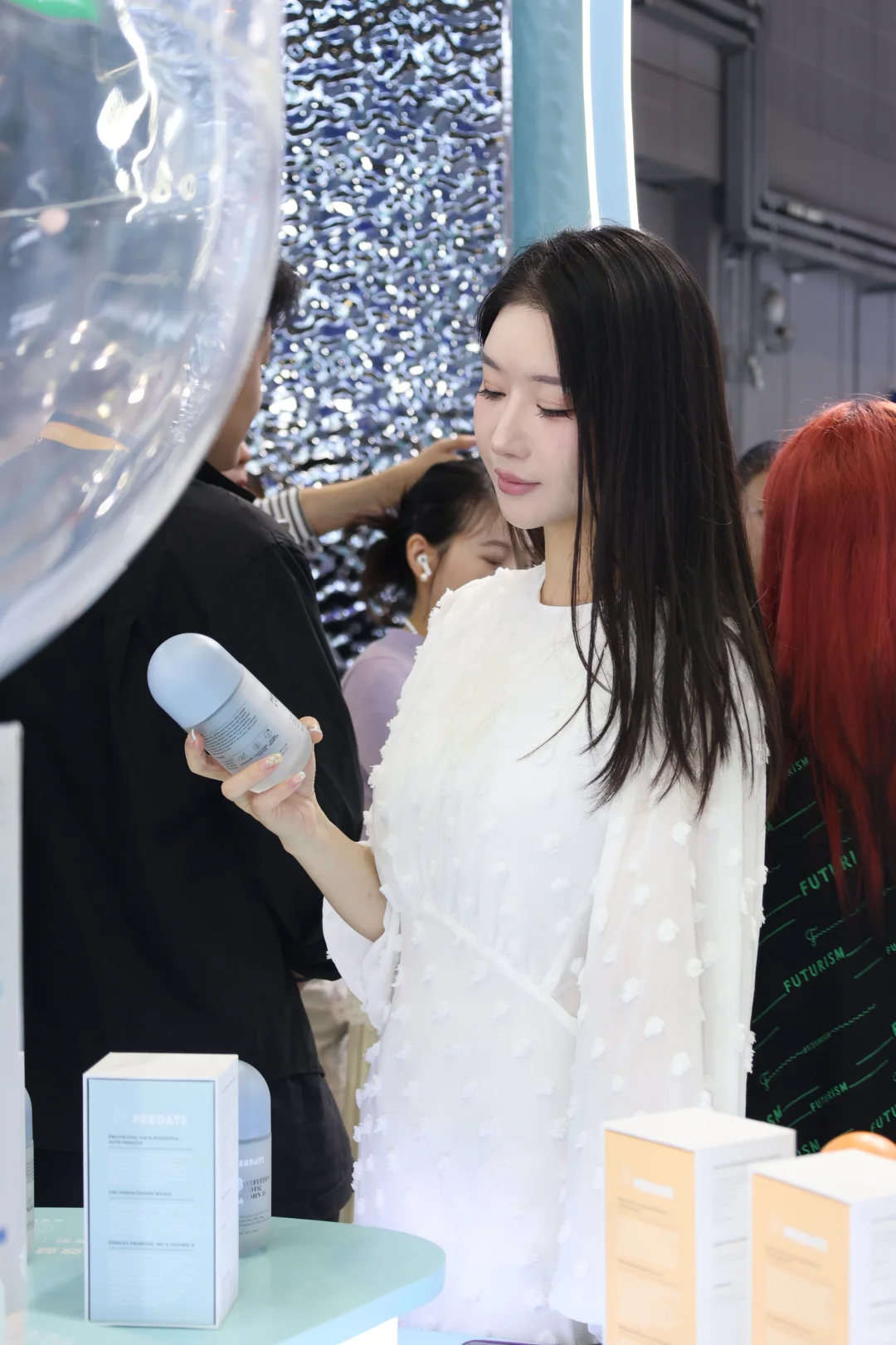 进博会也是让我追星成功了！