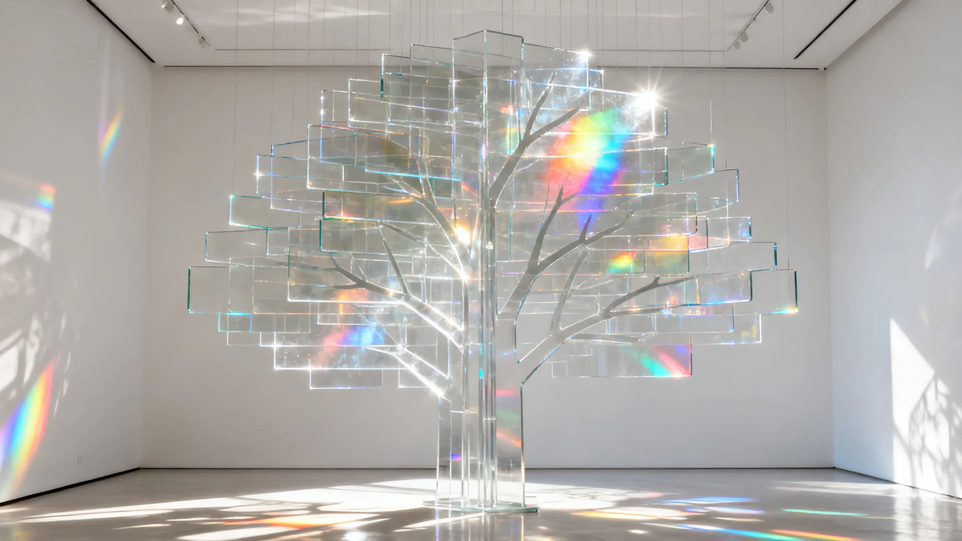 亚克力圣林：光的短暂神迹