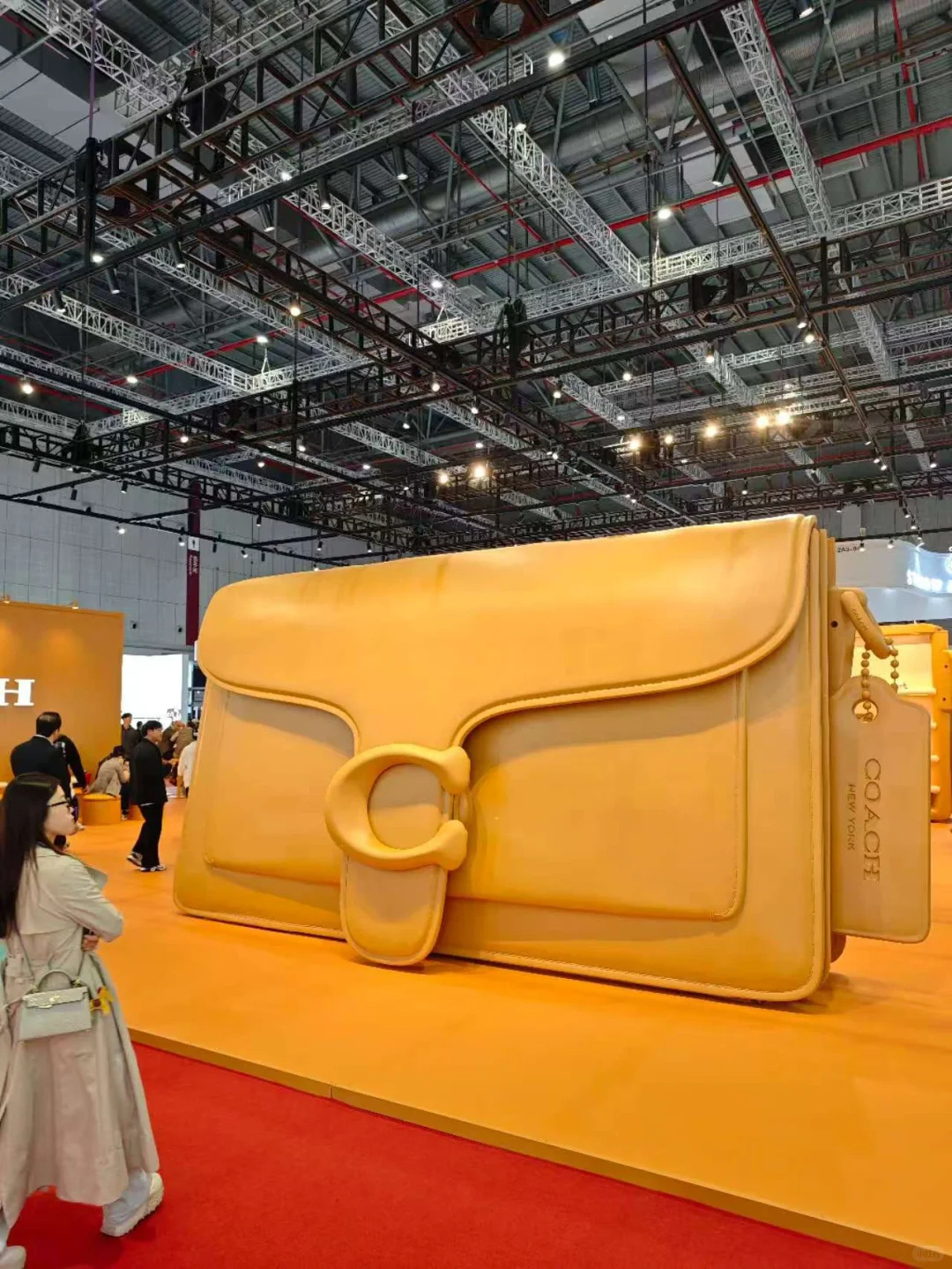 COACH?新款Tabby@进博会✨