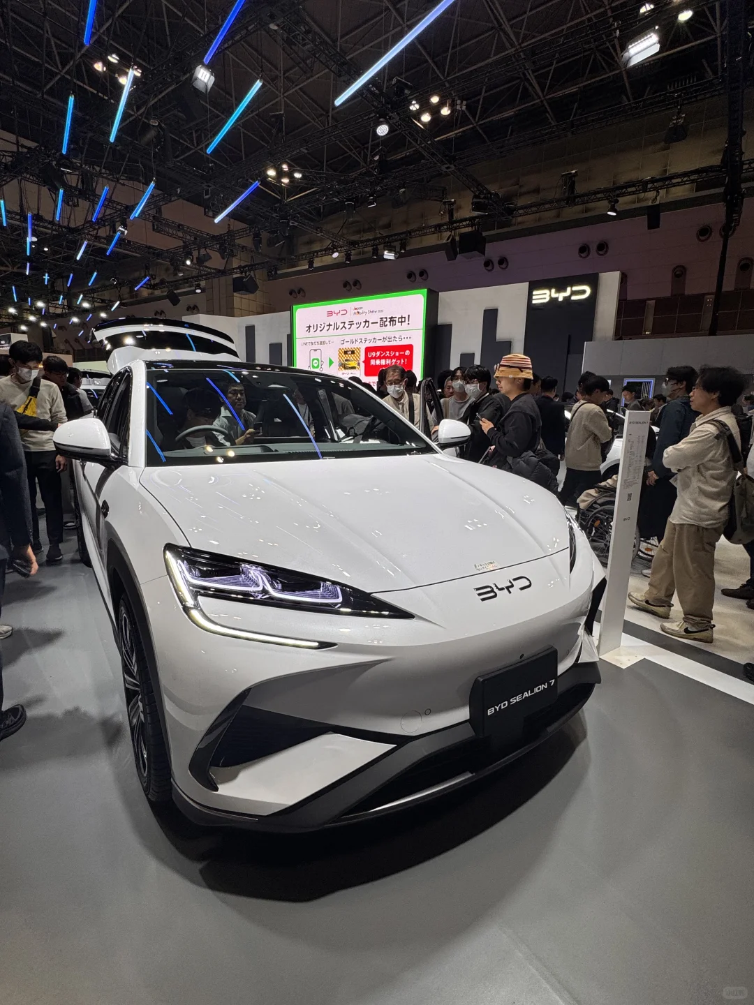 ??2025东京汽车展太震撼了！BYD威武??