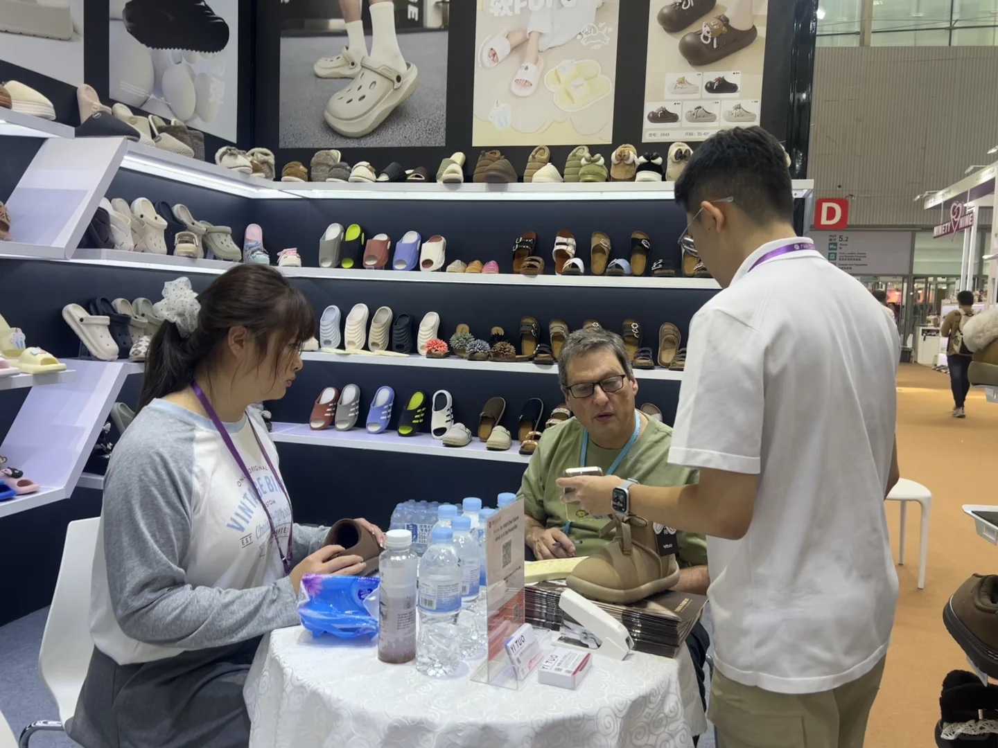 男大广交会展会翻译初体验