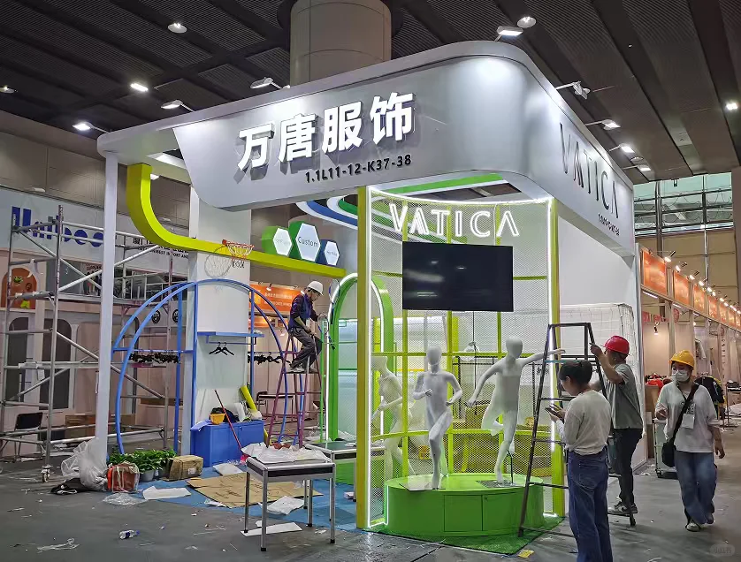 广交会搭建结束啦