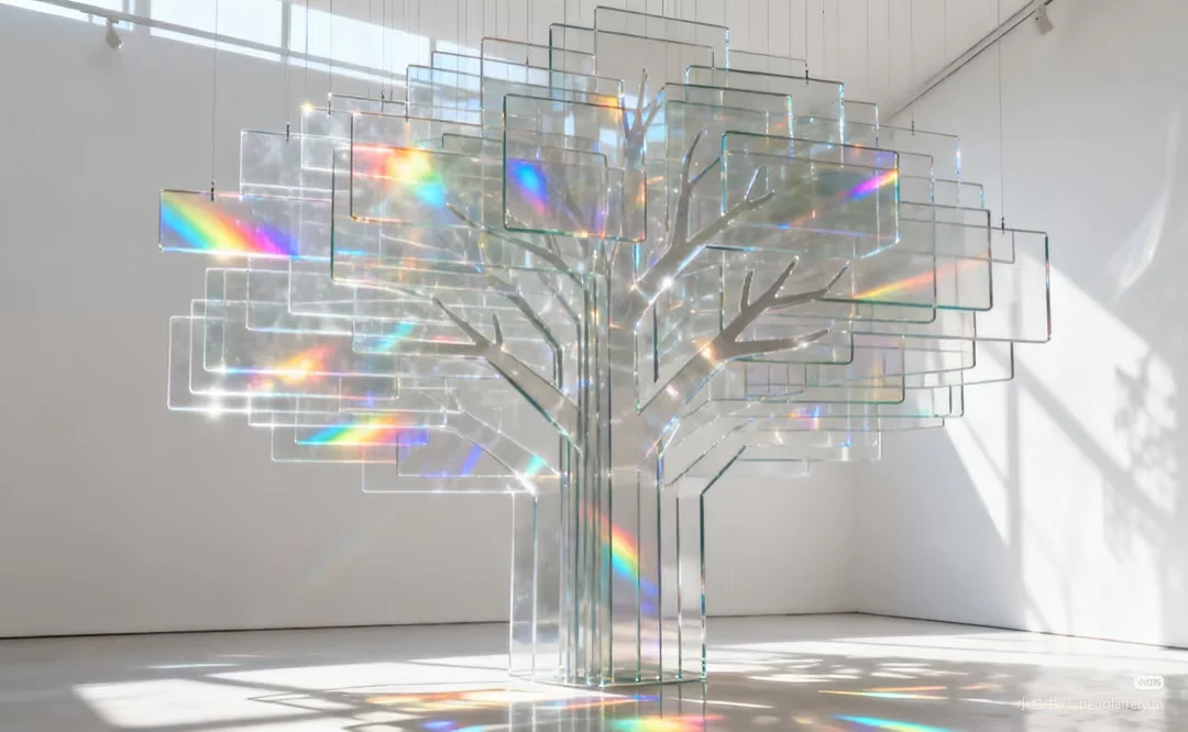 亚克力圣林：光的短暂神迹