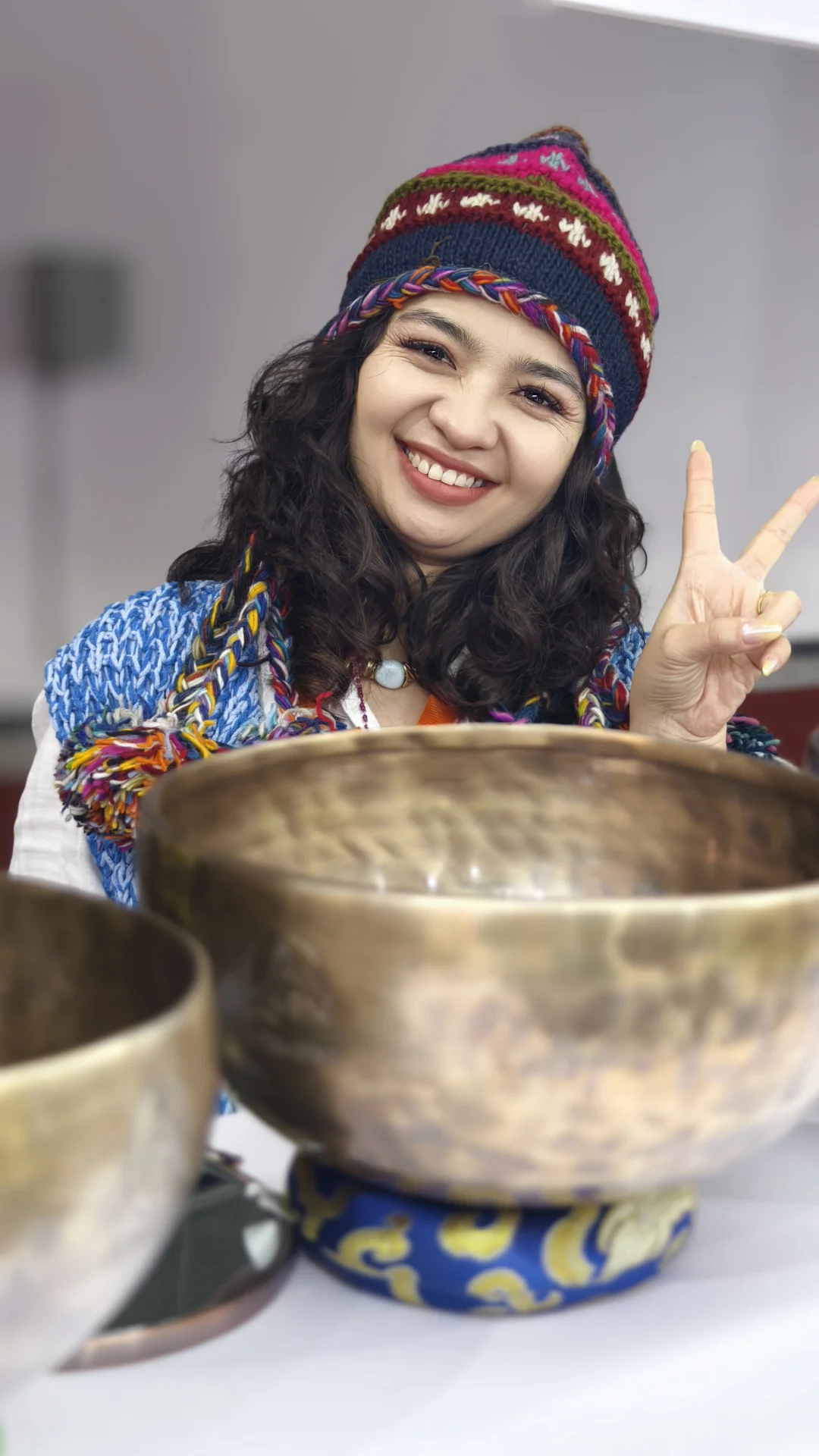 进博会尼泊尔火爆的手作羊毛毡