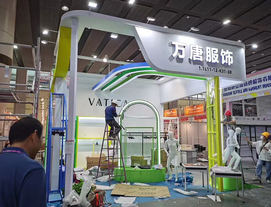 广交会搭建结束啦