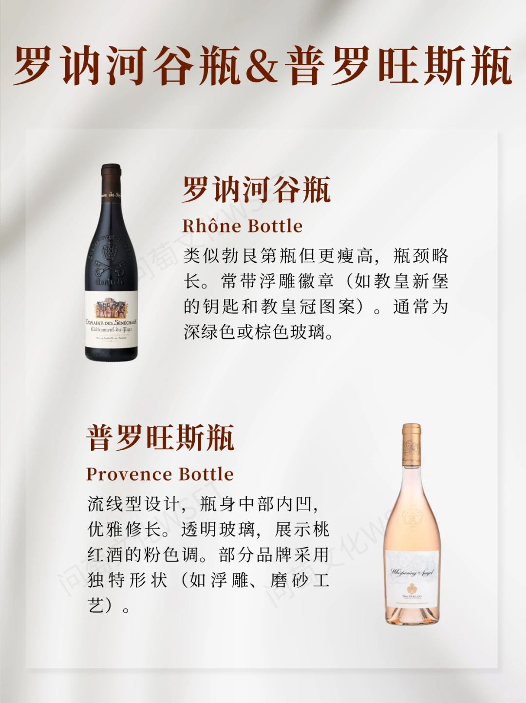 ?8种葡萄酒瓶身，你认识几种？