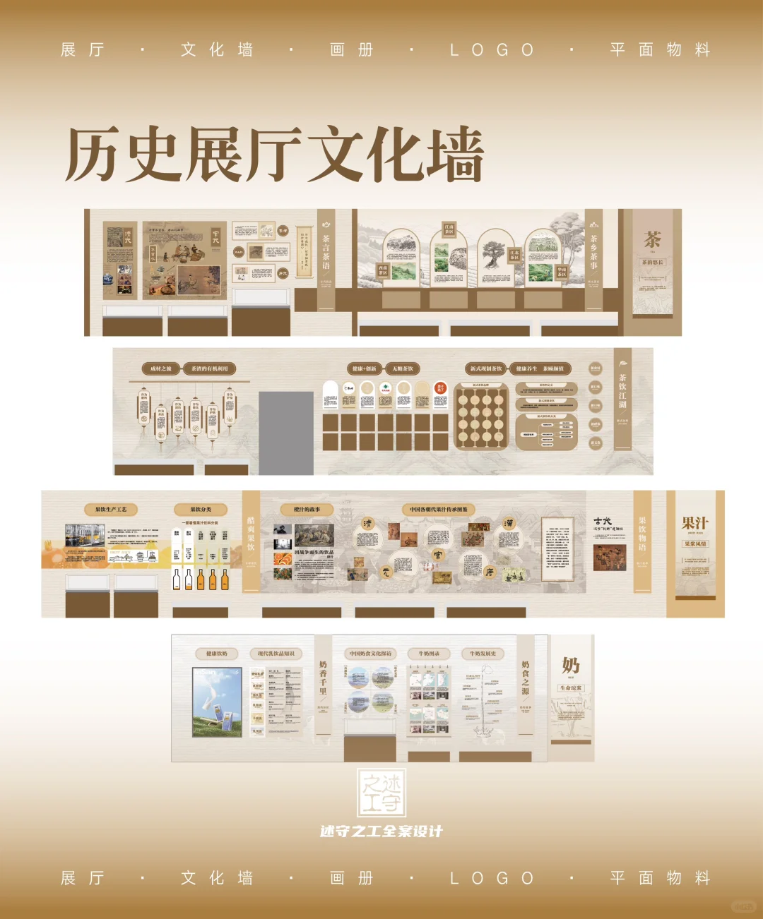 ?企业展厅发展史展厅历史展厅文化墙设计