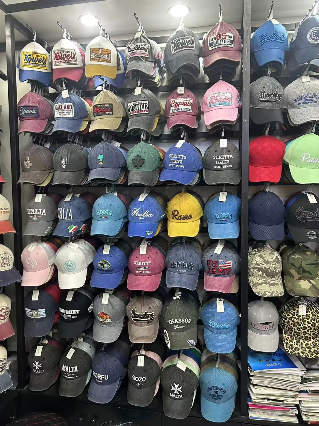 义乌商贸城 棒球帽 跨境老外最爱鸭舌帽