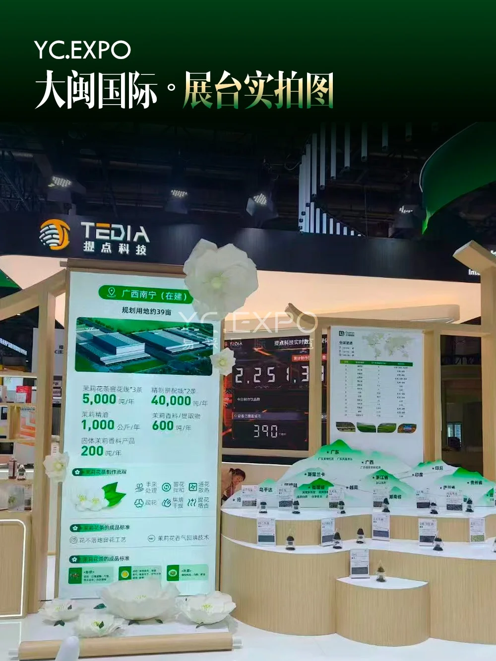 大闽国际展台设计搭建?绿色健康的盛宴