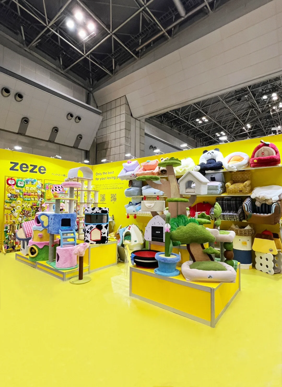 来「东京国际宠物展」和 zeze碰面吧??
