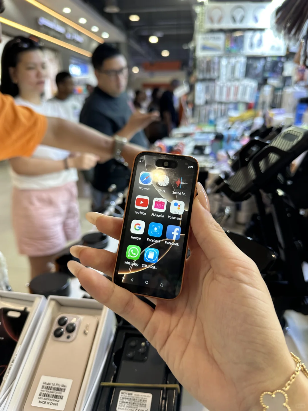 我在迪拜买了个爱疯17