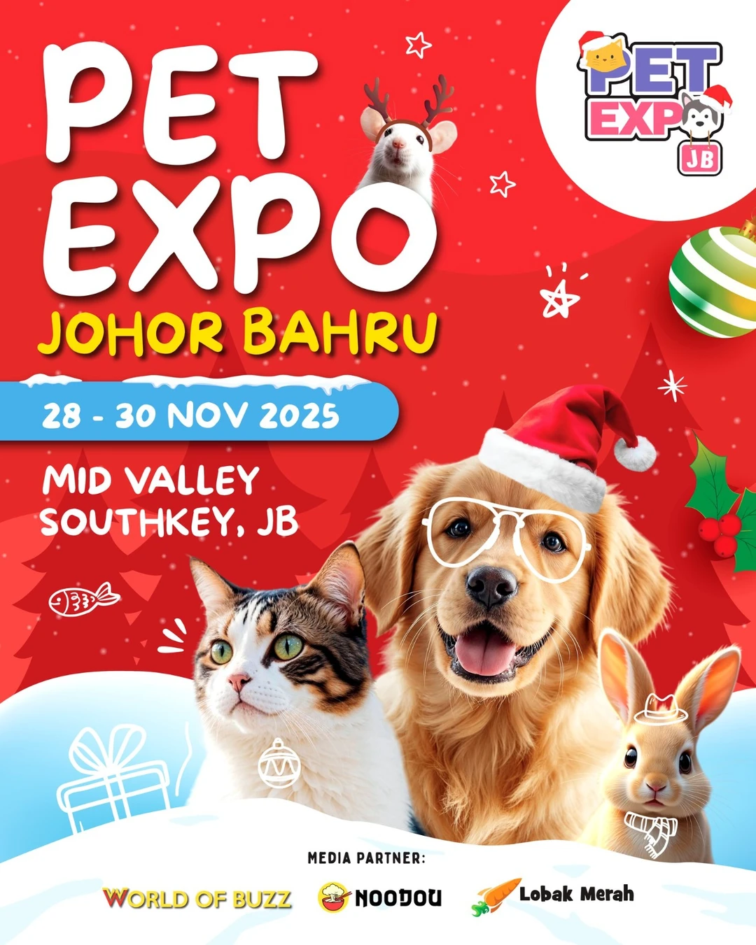 11月宠物展Pet Expo 2025攻占JB新山！???