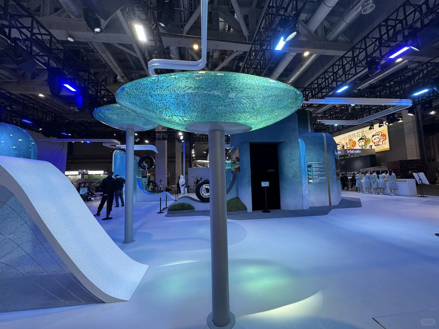 进博会的山河图 值得一个最佳展台创意奖吗