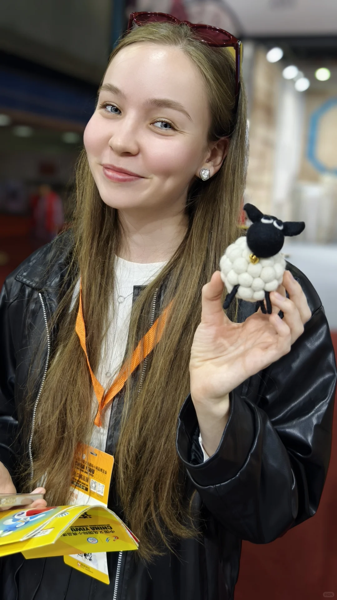 进博会尼泊尔火爆的手作羊毛毡