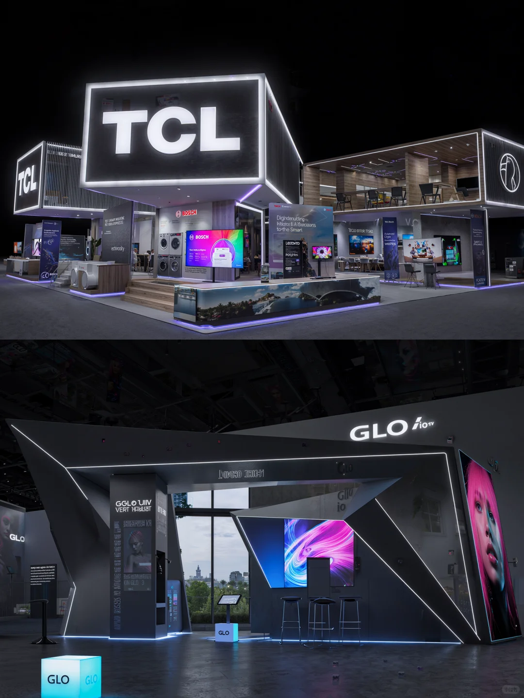 展台设计|进博会展台案例