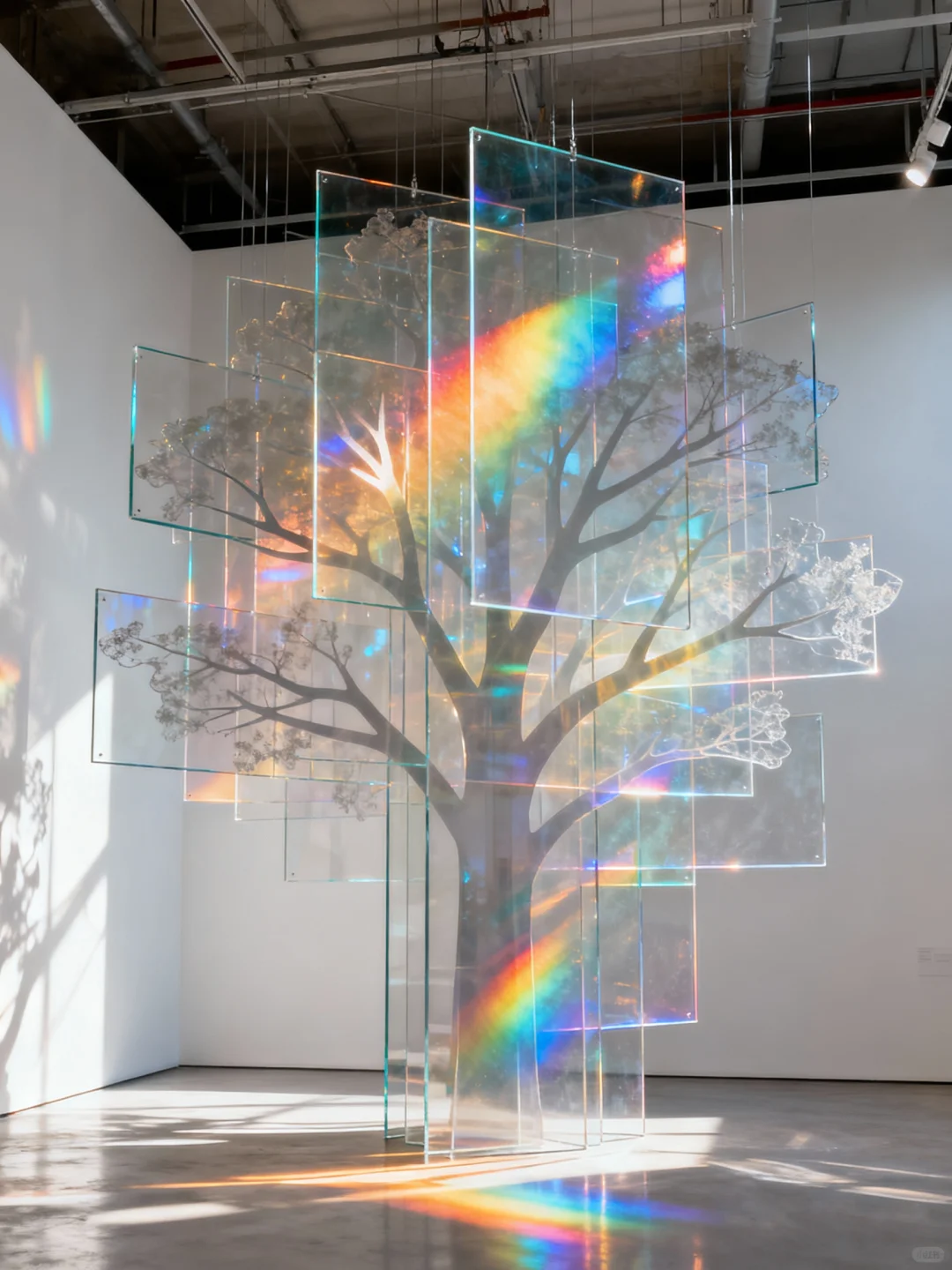 亚克力圣林：光的短暂神迹