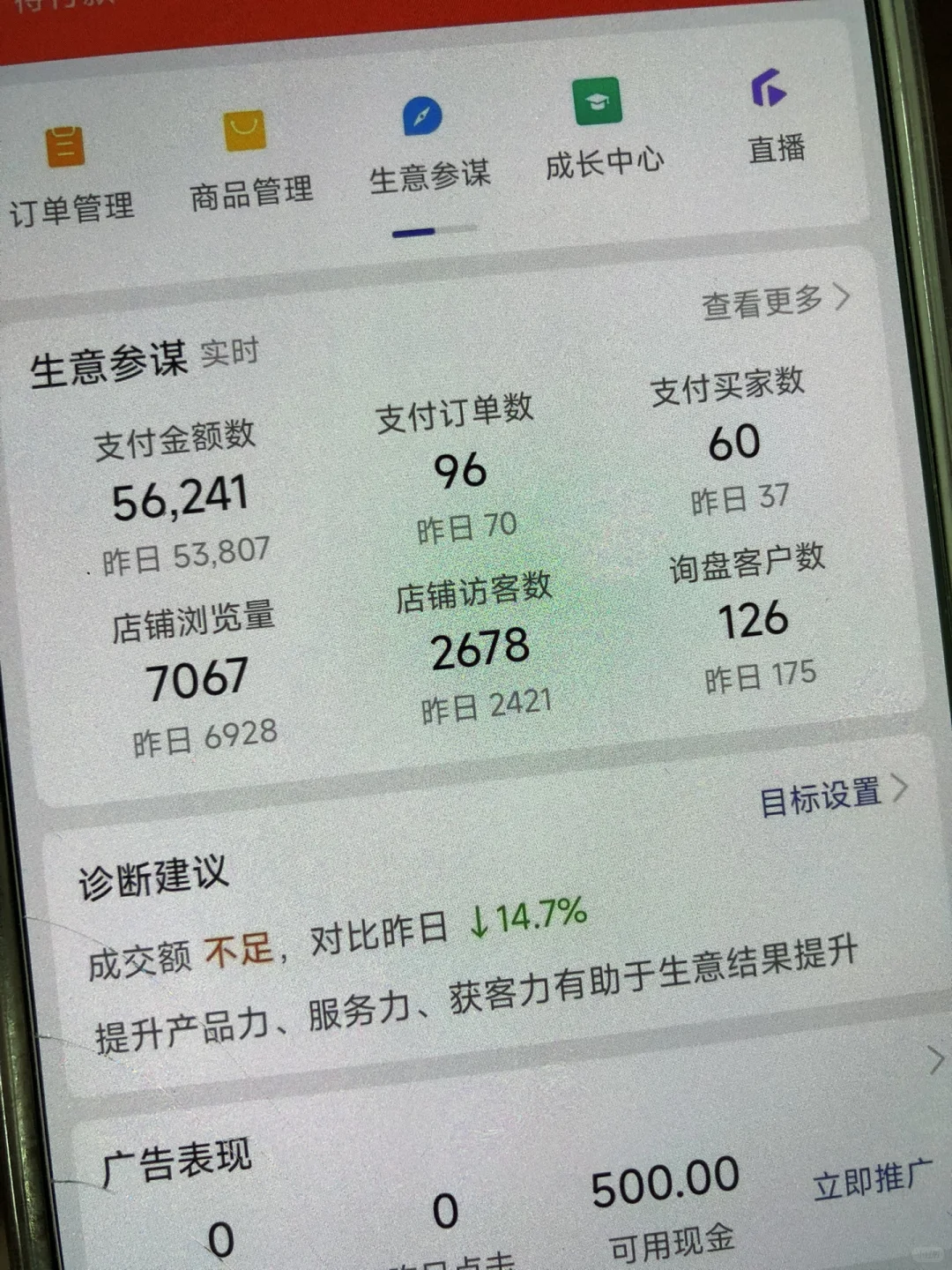 在1688代运营公司打工day10｜搜索流量！！