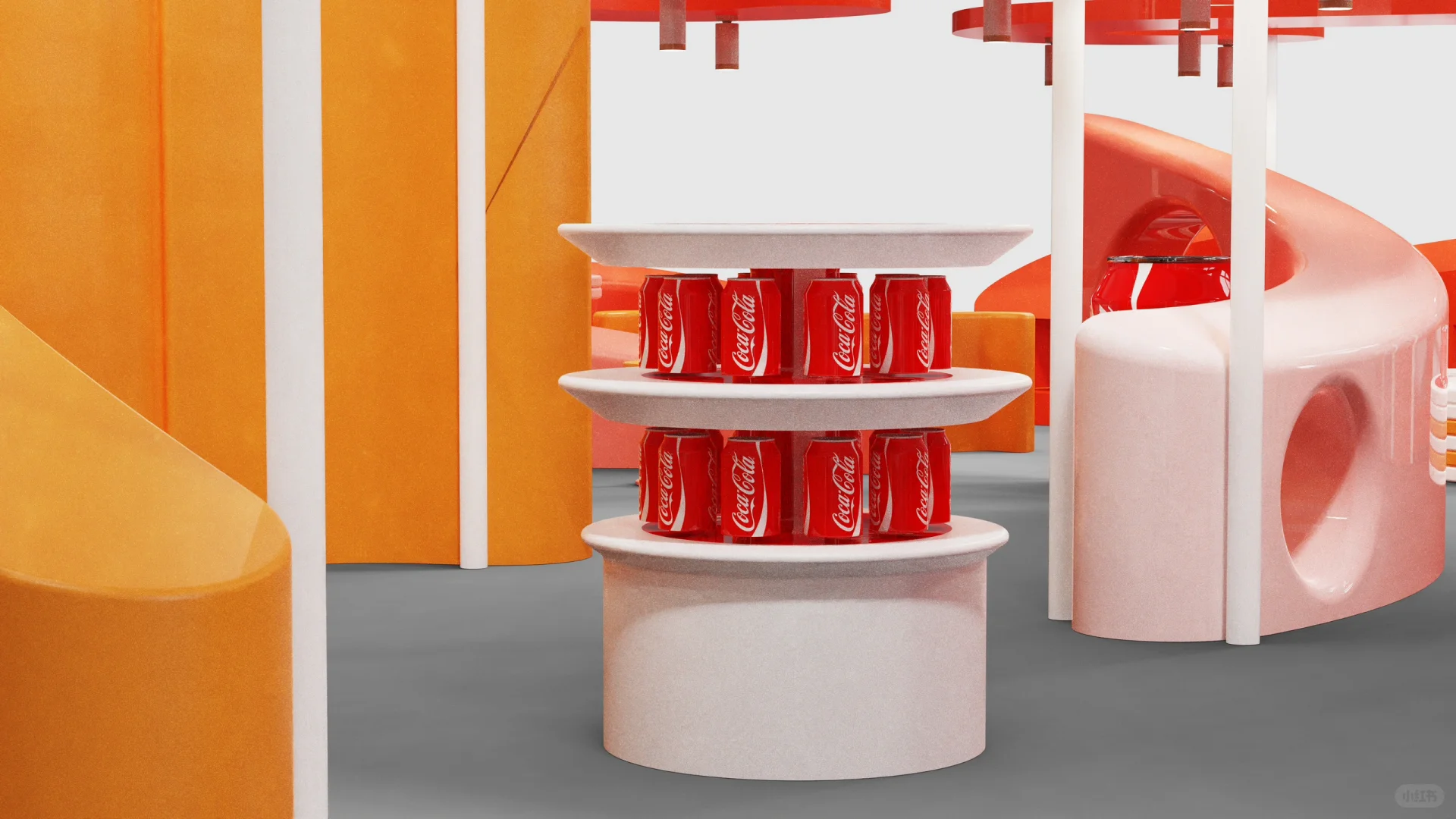 Private original｜工设生的可乐展厅设计?