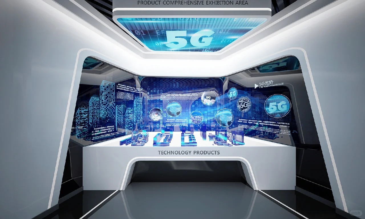 人工智能科技企业展厅设计【工业4.0时代】