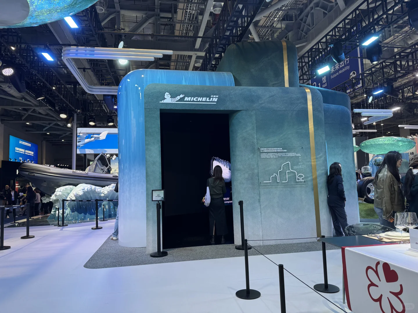 进博会的山河图 值得一个最佳展台创意奖吗