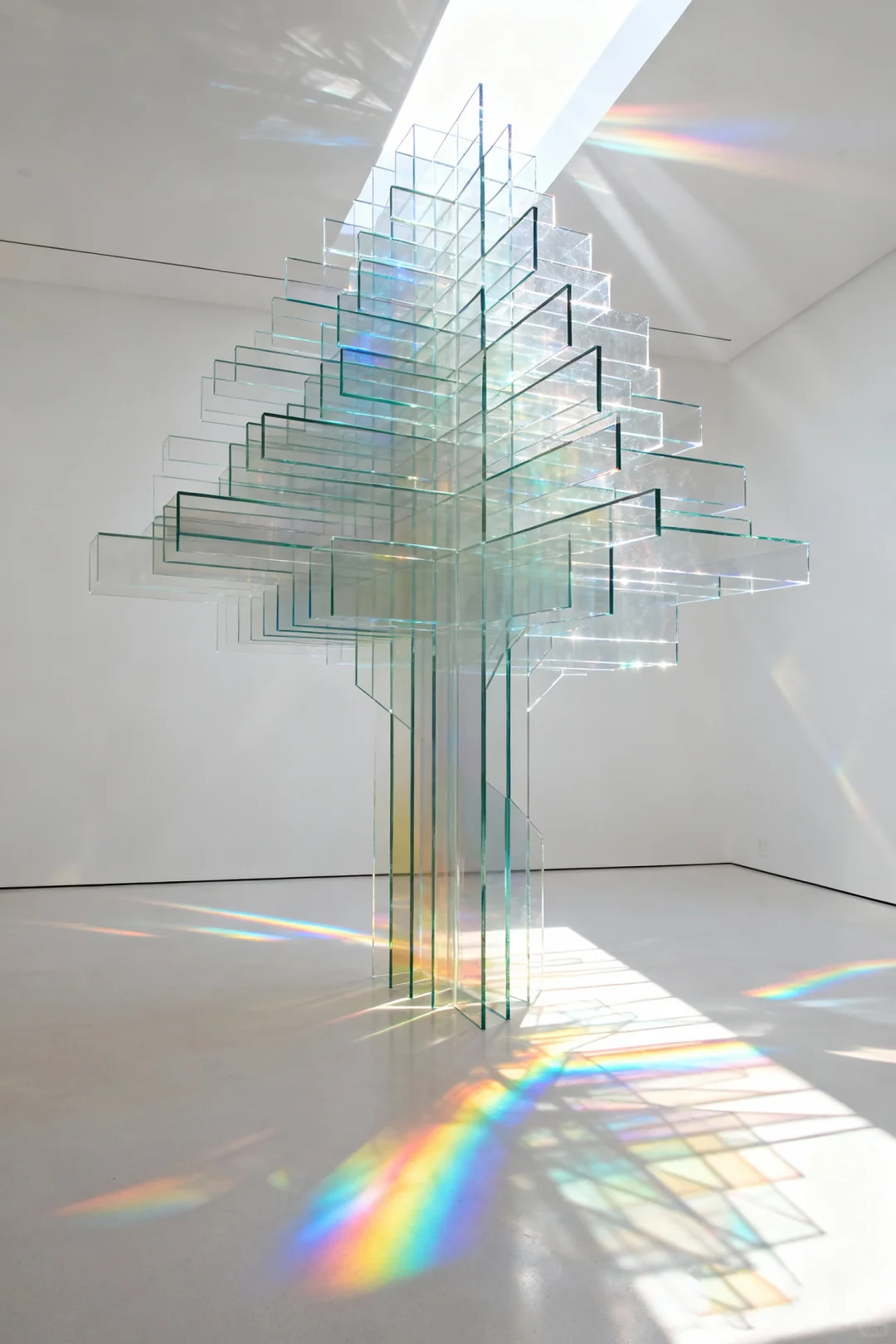 亚克力圣林：光的短暂神迹