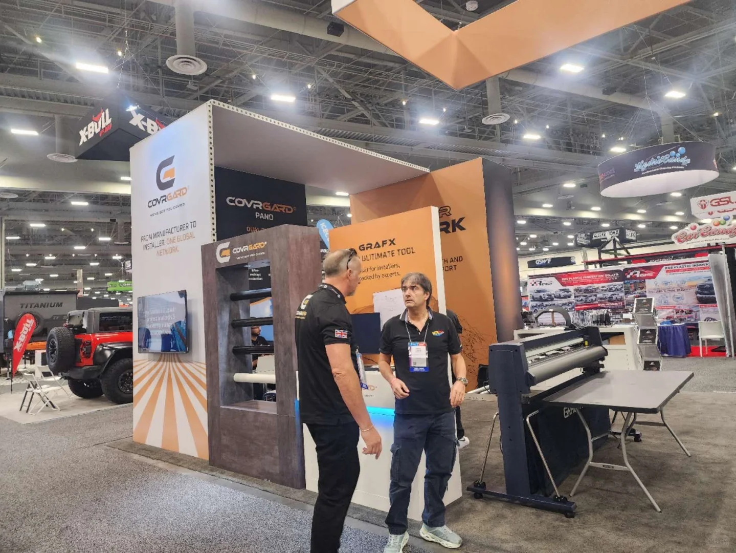 SEMIA Show 2025 现场Bematrix型材搭建