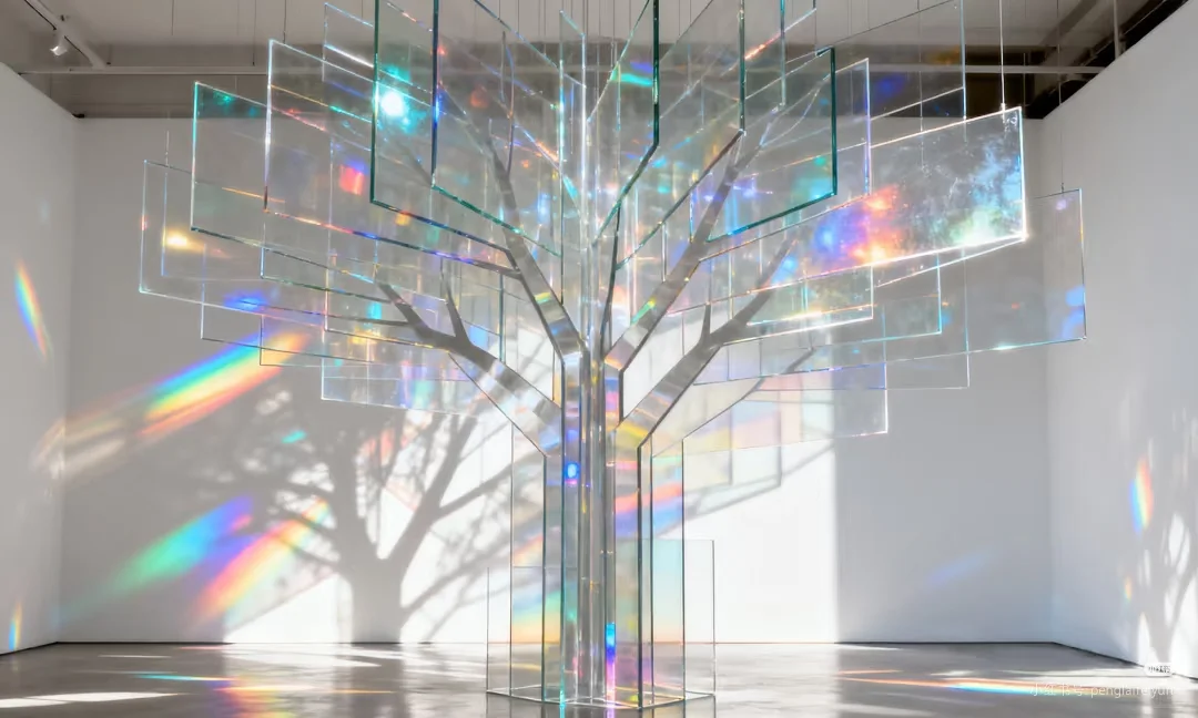 亚克力圣林：光的短暂神迹