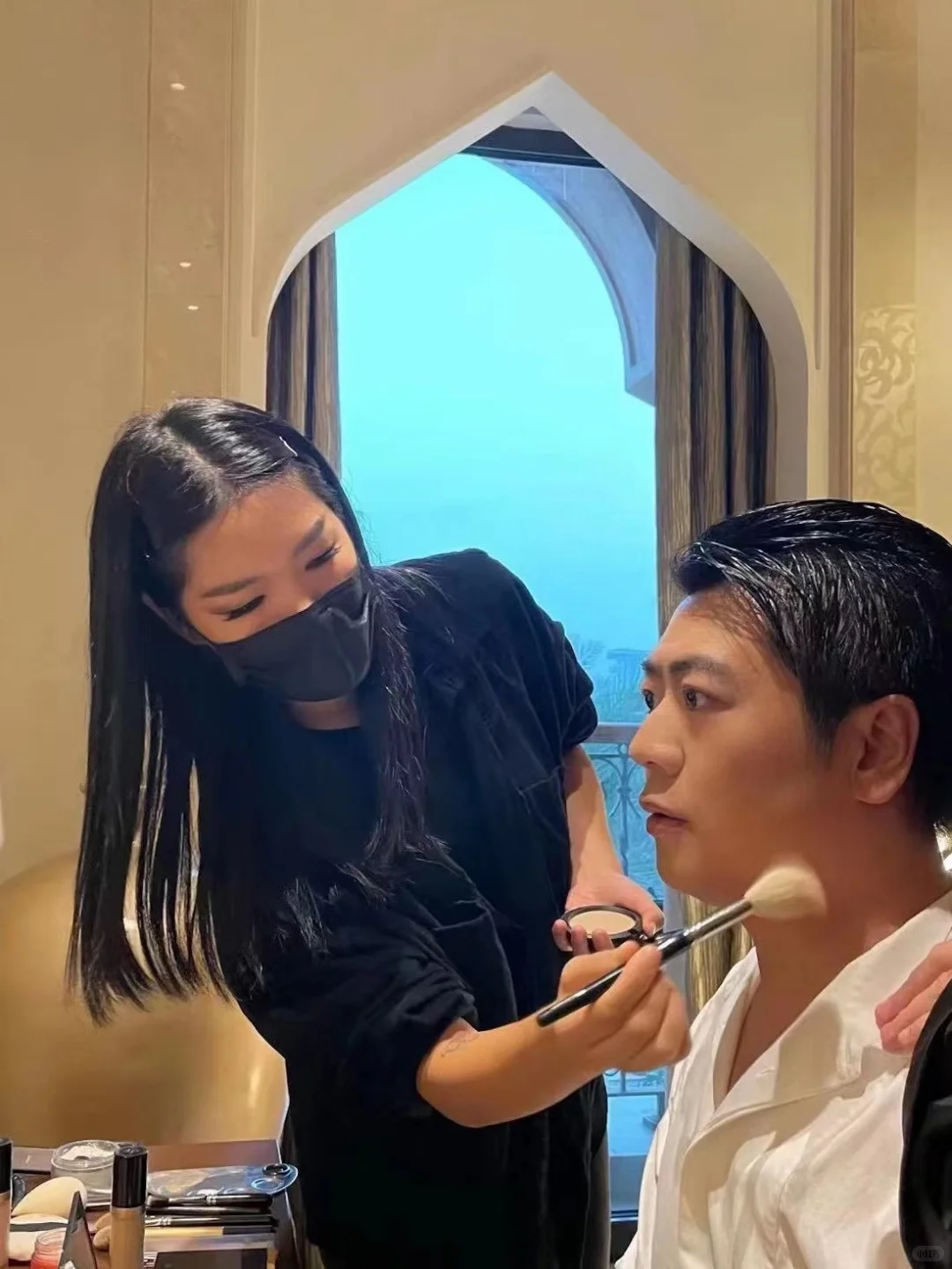 ?你也来迪拜参加世博会开幕式了?