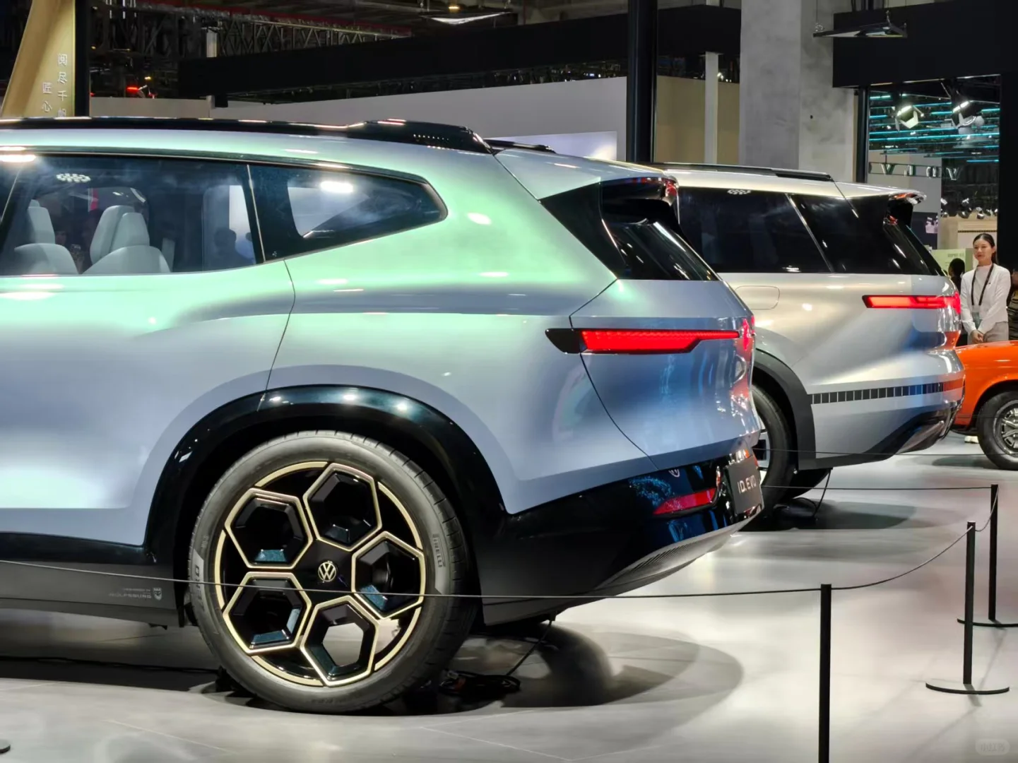 进博会大众集团展台 竟然还有经典车