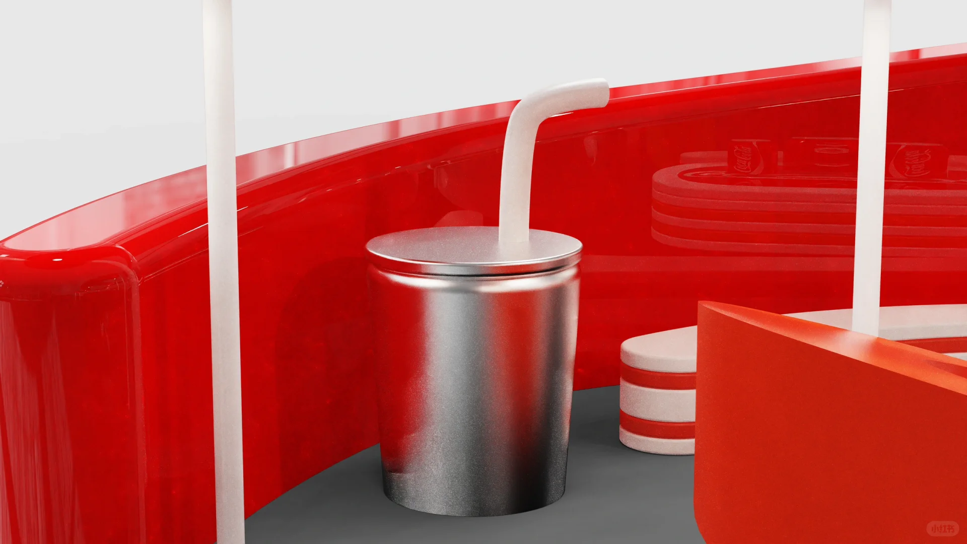 Private original｜工设生的可乐展厅设计?