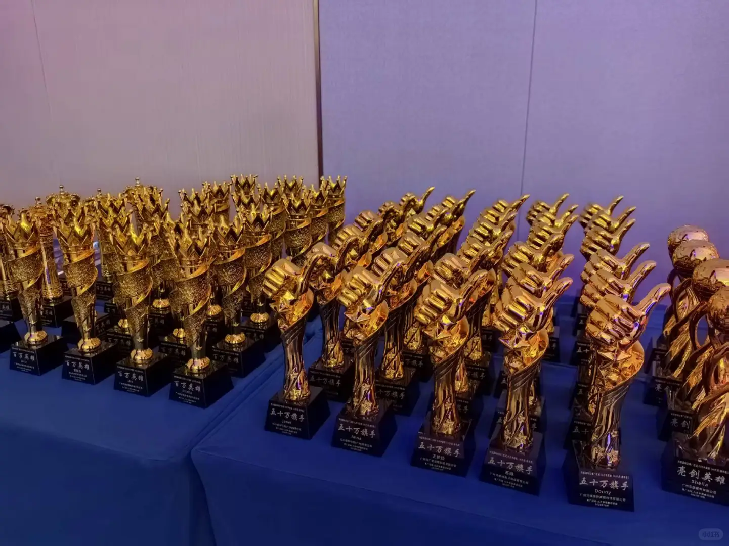 我们的小伙伴们拿奖拿到手软～